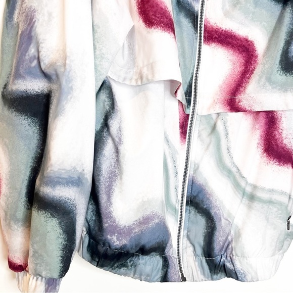 CALIA | Carrie Underwood Jacket Full Zip Lined Airbrush Multicolor - Picture 4 of 6